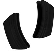 Set di maniglie flessibili in silicone da 2 - Resistente al calore fino a 250°C - Onyx