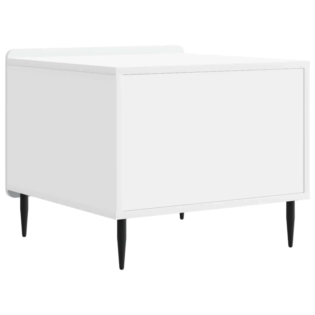 Tavolino da salotto Bianco 49 x 50 x 42 cm Legno ingegnerizzato 894505