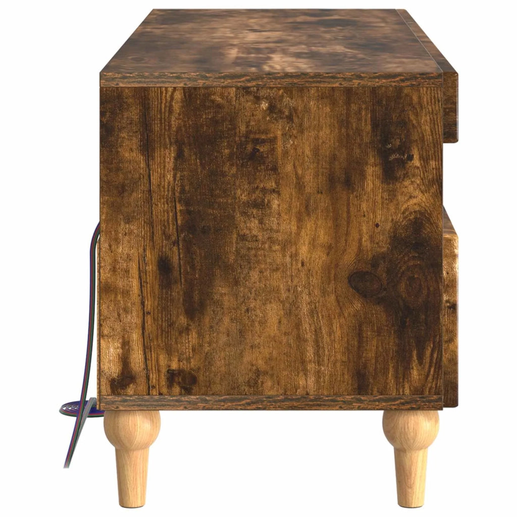 Mobile TV LED Rovere Fumo Legno ingegnerizzato 896340