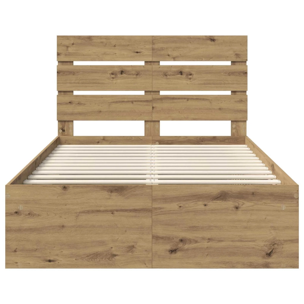 Struttura del letto-Giroletto Rovere Artigianale 120 x 200 cm 786080