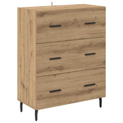 Credenza | Madia | Buffet da pranzo | Armadio da pranzo con cassetto Rovere artigianale 69,5 x 34 x 90 cm