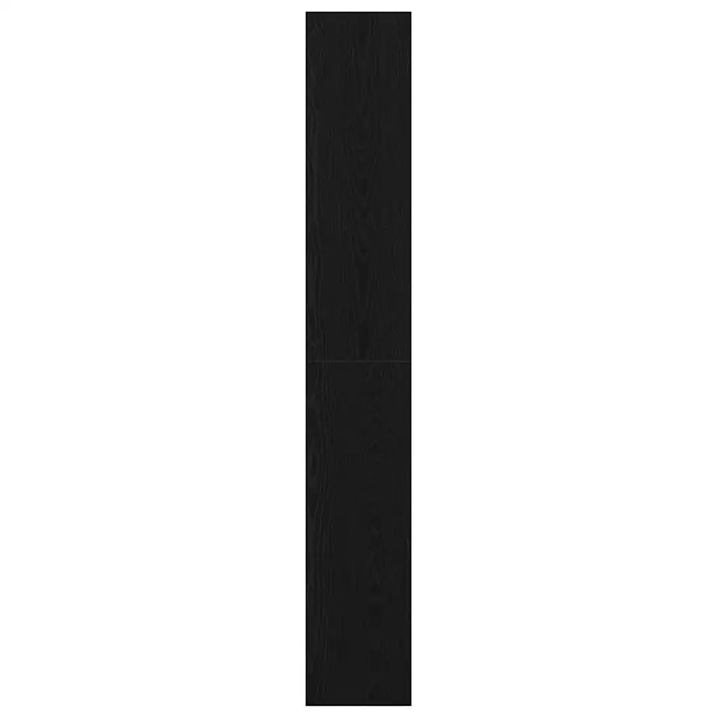 Armadio per Libri Rovere Nero 100 x 30 x 198 cm 3333932