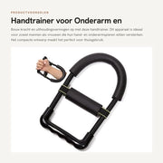 Allenatore Mano Leggero - Struttura per Mano - Sostegno Avambraccio - Amplificatore Presa - Ergonomico Presa - Allenatore Presa