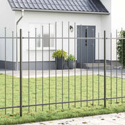 Recinzione per Giardino 7 pcs Grigio 170 x 190 cm