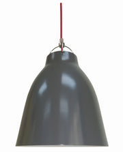 Lampada a sospensione Candellux Pensilvania Ø24 grigia E27