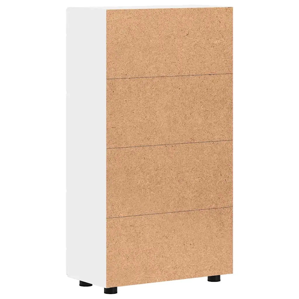 Credenza FLORIN Bianco 55,5 x 29 x 100 cm Legno multistrato