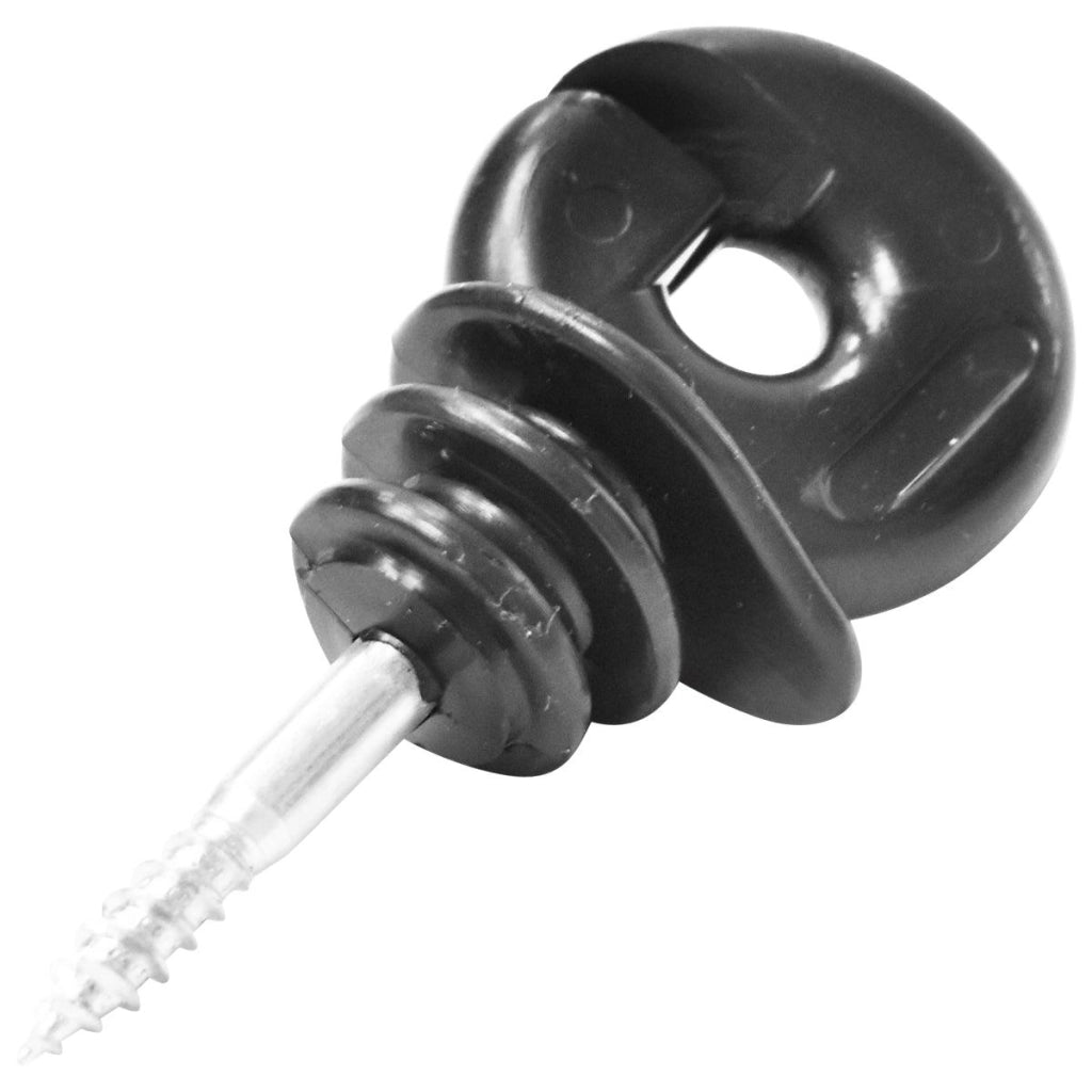Isolatori ad Anello per RECINTO ELETTRICO Ø5.9mm 88x39mm per Pali in Legno recinzioni elettriche Mezofarm