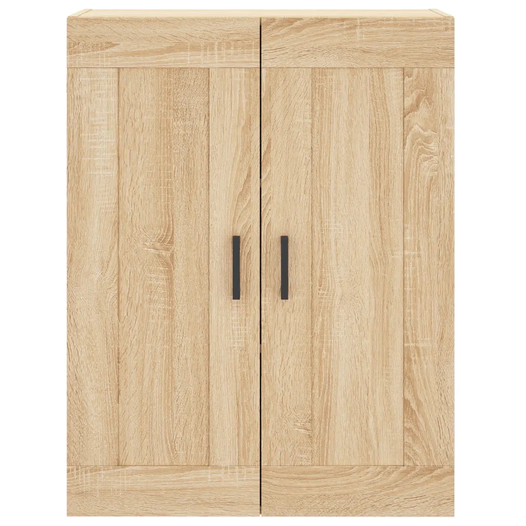 Armadietti a Parete 2 pz Rovere Sonoma in Legno Multistrato CFW1242046