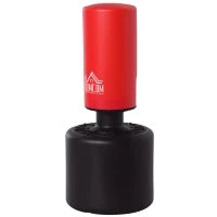 Sacco da Boxe da Terra Pesante con Altezza Regolabile (145-172cm) , Sacco da Boxe Pieno Base da Riempire con Acqua (100kg) Sabbia (120kg)