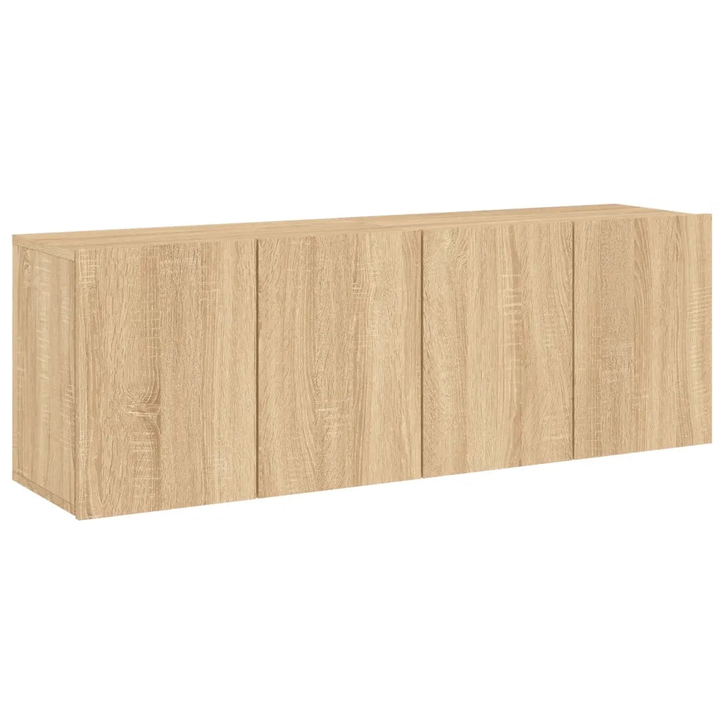 Mobili TV a Parete 2pz Rovere Sonoma 60x30x41 cmcod mxl 110071