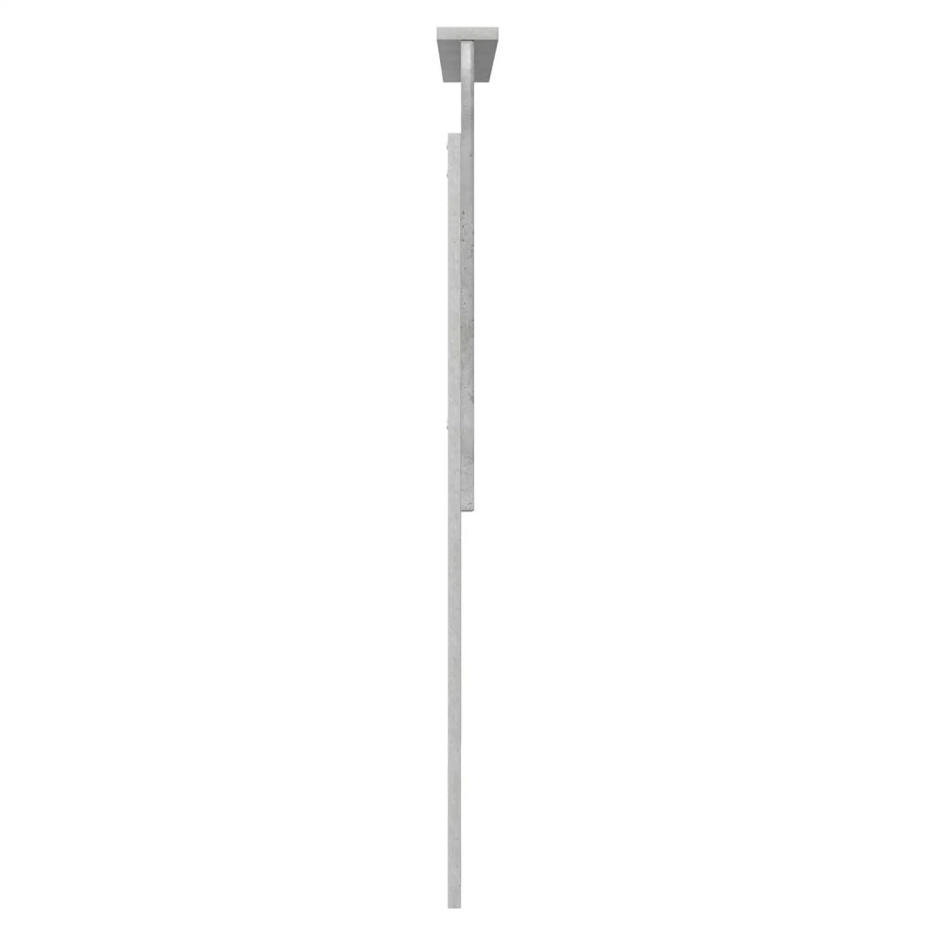 Testiera Grigio cemento Legno ingegnerizzato 887806