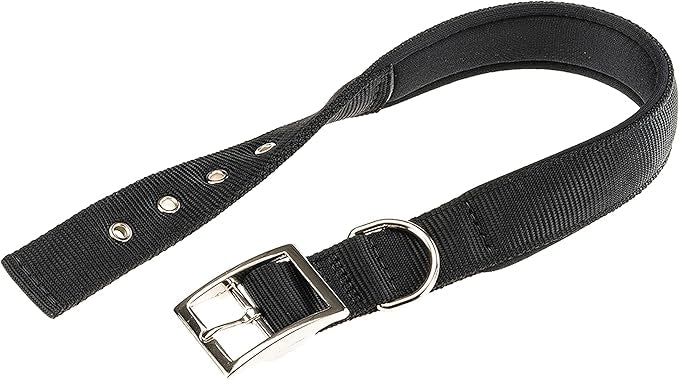 COLLARE PER CANI 'DAYTONA C' mm 20x 35÷43 cm - Col. Nero - FERPLAST