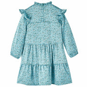 Abito da Bambina a Maniche Lunghe Blu 116 CFW3320515