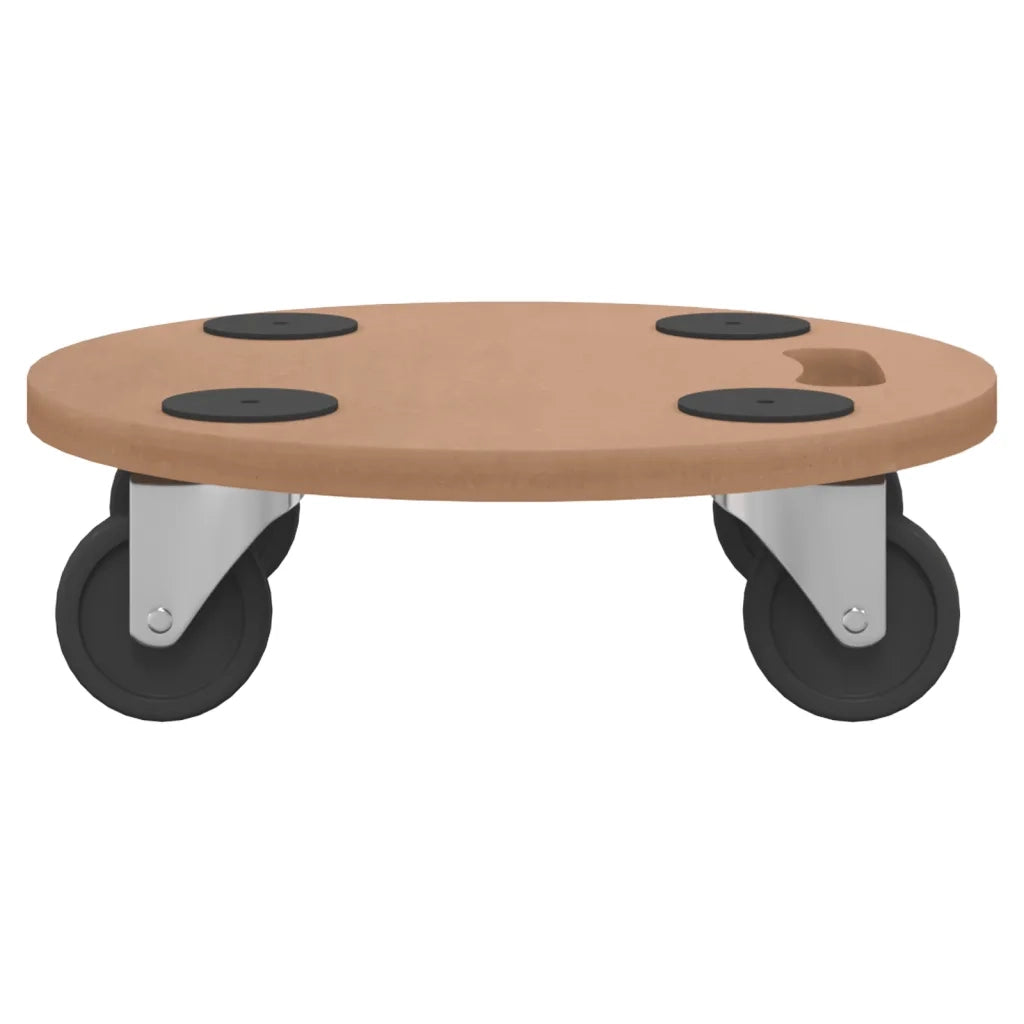 Pedane 2 pz Rotonde in Legno Multistrato CFW8536662