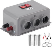 12V Autoverwarmer Portatile - Compatta e Energeticamente Efficiente - Bassa Emissione di Rumore - Rapida Riscaldamento - Eliminazione del Congelamento - Adatto per Auto