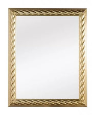 Specchiera in foglia oro rettangolare misure: 79 x 94 x 4