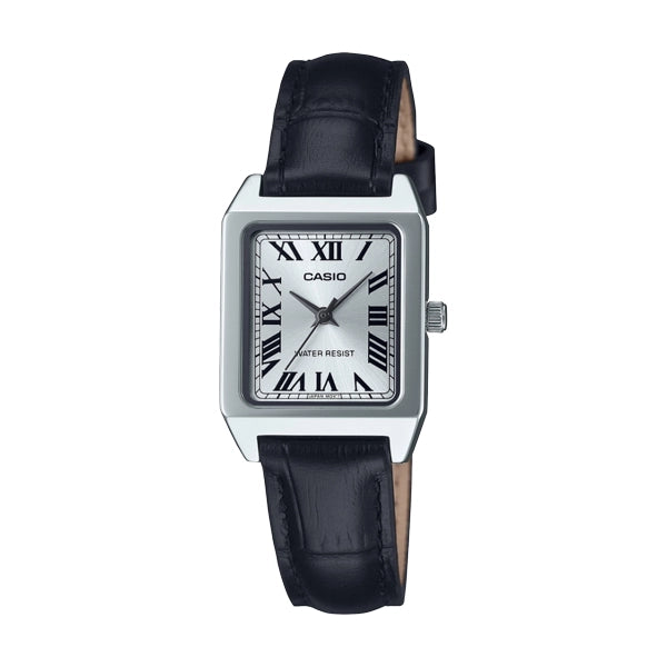 CASIO COLLECTION Mod. TANK, LEATHER - WHITE