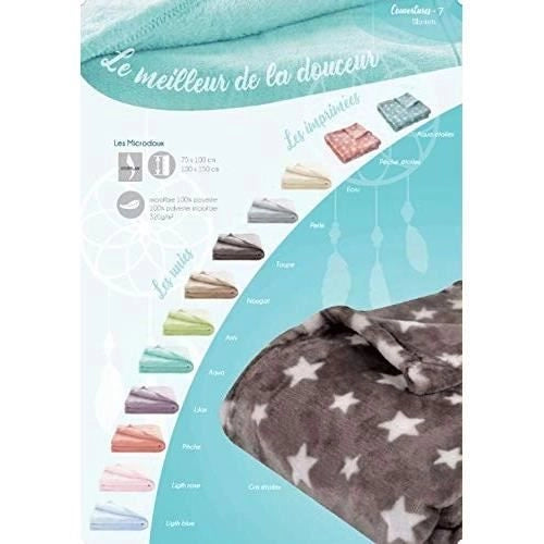 Cov. MICRODOUX 75x100 Lilas