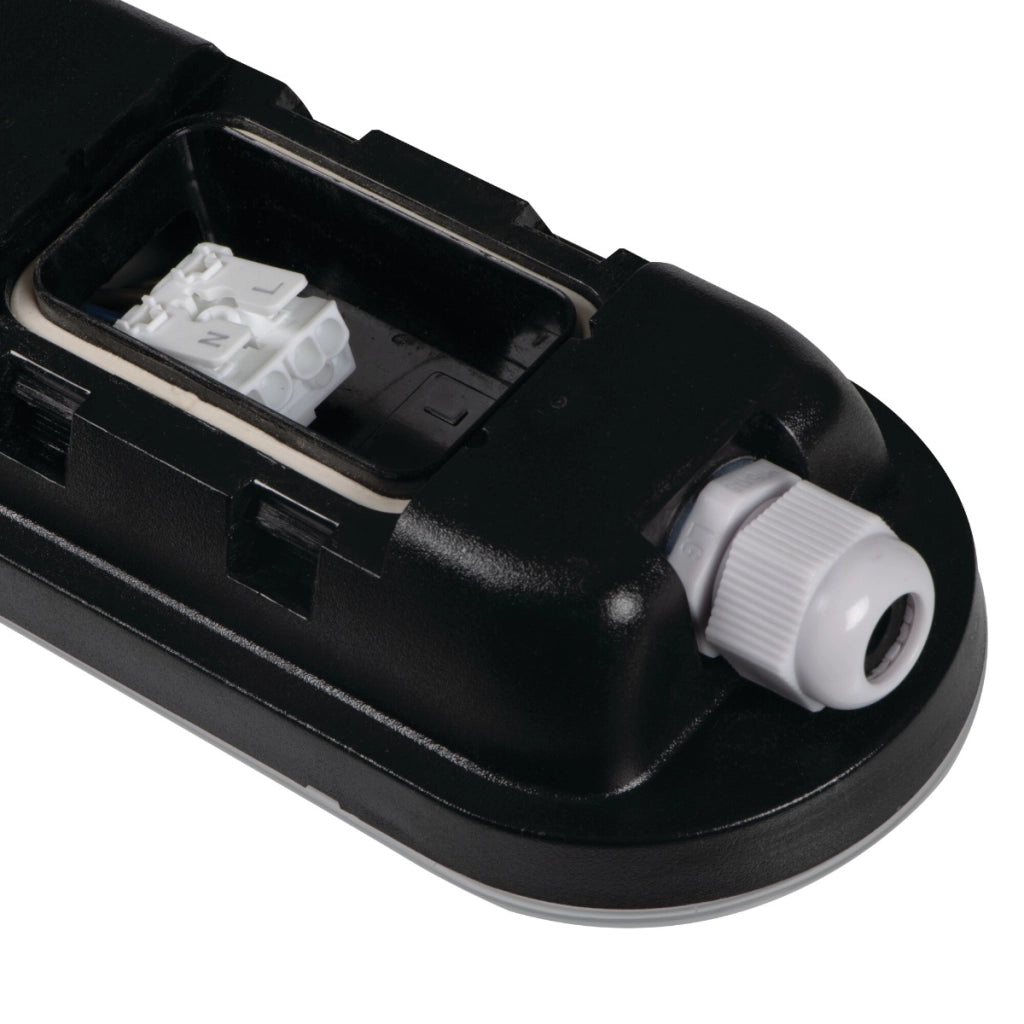 Plafoniera lineare IP65 Kanlux MAH 117cm 38W 4000K nera