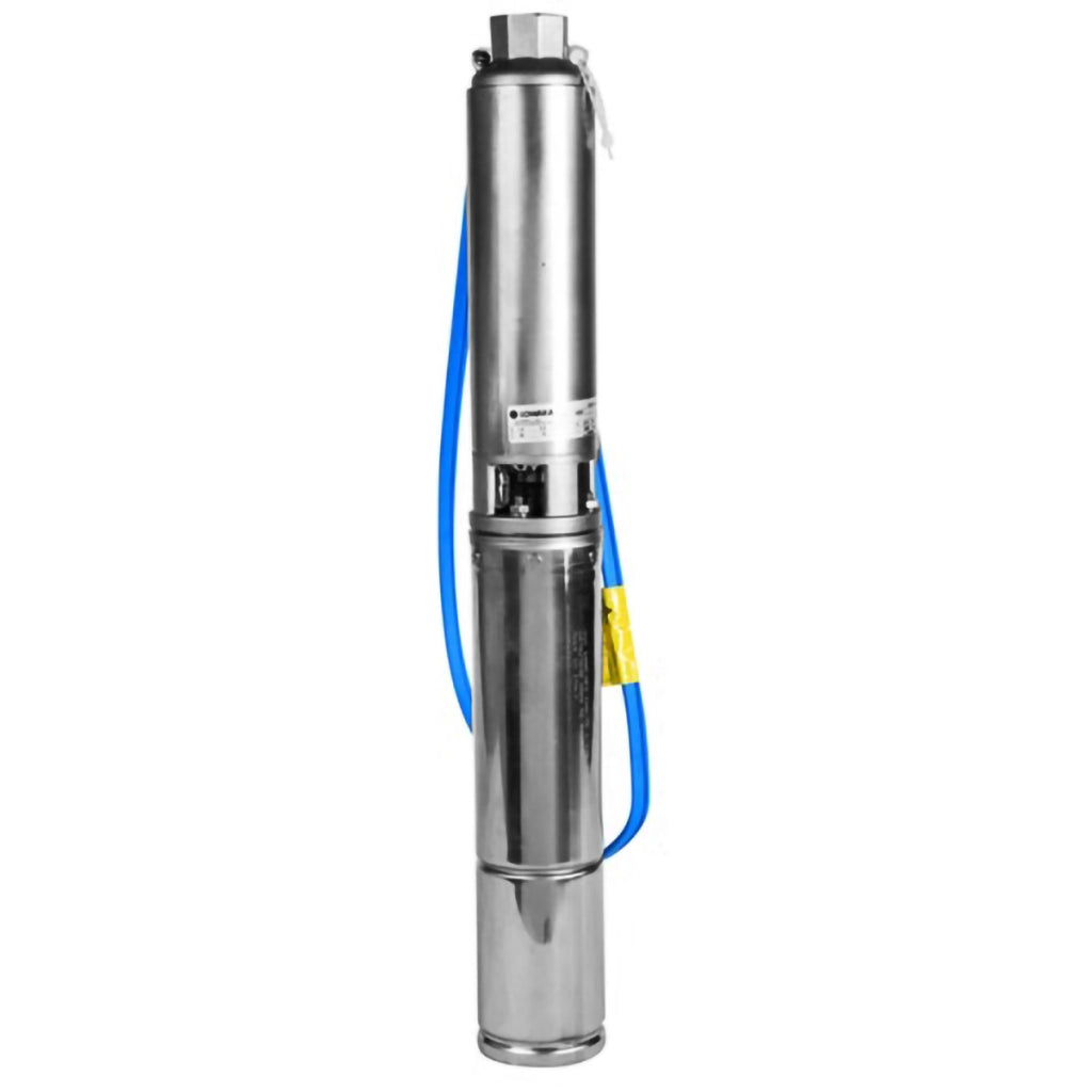 ELETTROPOMPA SOMMERSA MULTIGIRANTE IN ACCIAIO DA 4 TRIFASE PER ACQUE CHIARE MODELLO 4GS - HP 1,5  KW 1,1  400 V  - LOW