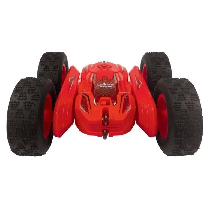 LEXIBOOK - Macchina telecomandata Tumbling Crosslander Ricaricabile - Rotazione 360, guida su 2 ruote e luci