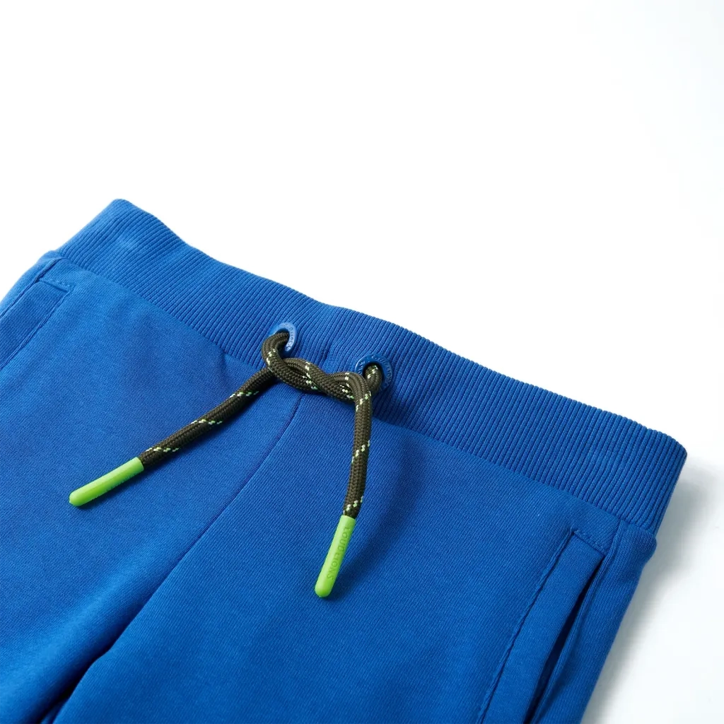 Pantaloncini per Bambini con Coulisse Blu 104cod mxl 109868