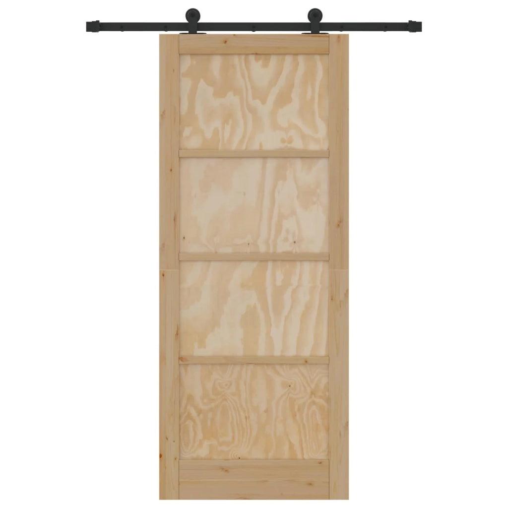 Porta scorrevole ORKDAL Naturale 86 x 211 cm
