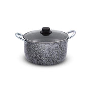 Pentola Antiaderente in Alluminio Maxima con Coperchio in Vetro 24 cm