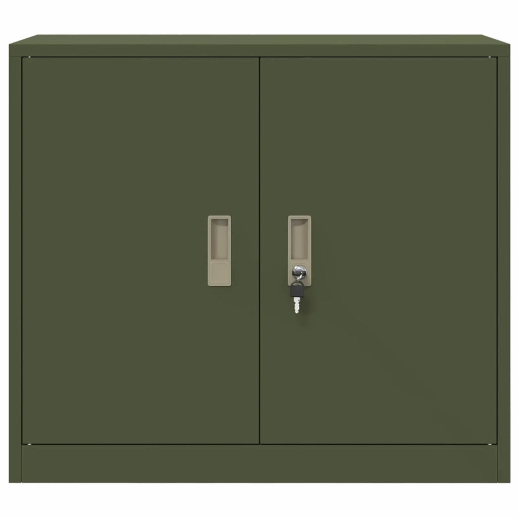 Armadio Verde oliva 80 x 40 x 70 cm Acciaio 891680