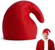 Cappello a punta per adulti, cappello elfico per adulti, cappello elfico, cappello elfico in pelliccia, cappello Smurf per adulti, cappello elfico, cappello elfico per adulti, accessori per Natale, carnevale, cosplay