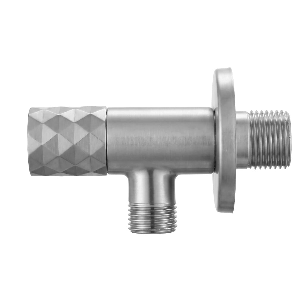 Valvola Ad Angolo Diamond 03 1/2" X 3/8" Brush Nickel