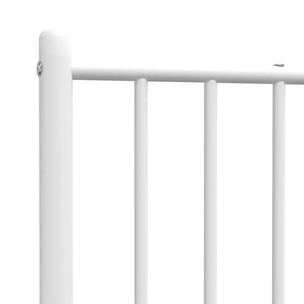 Testiera di Ricambio in Metallo Bianco 75 cm 350957