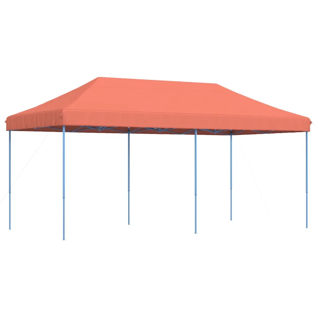 Tenda da Festa Pieghevole Pop-Up Terracotta 580x292x315 cm 4004941