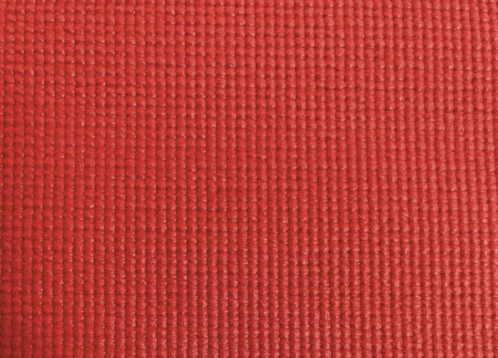 Tappetino Fitness Ammortizzante Antiscivolo 4mm Tappeto Sport Yoga Pilates - 61x173 - Rosso