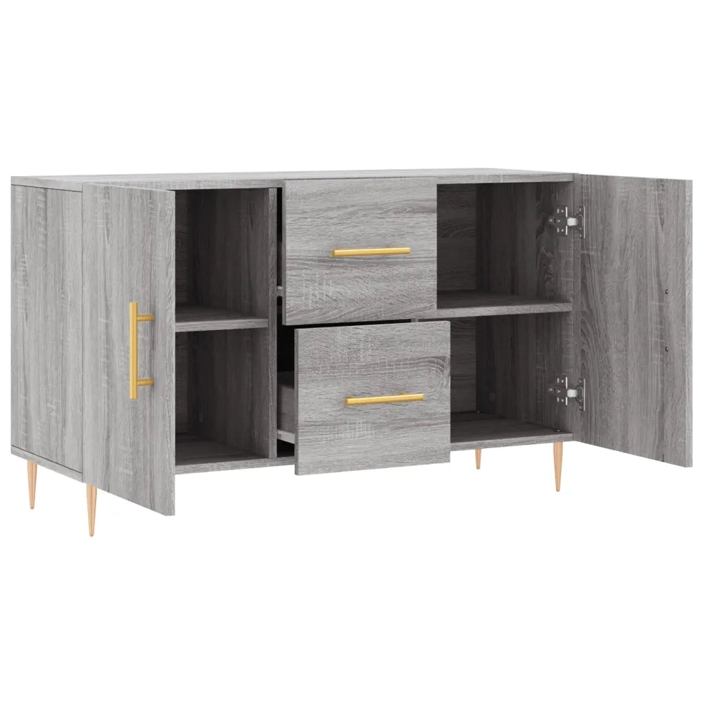 Credenza | Madia | Buffet da pranzo | Armadio da pranzo Grigio Sonoma 100x36x60 cm in Legno Multistrato
