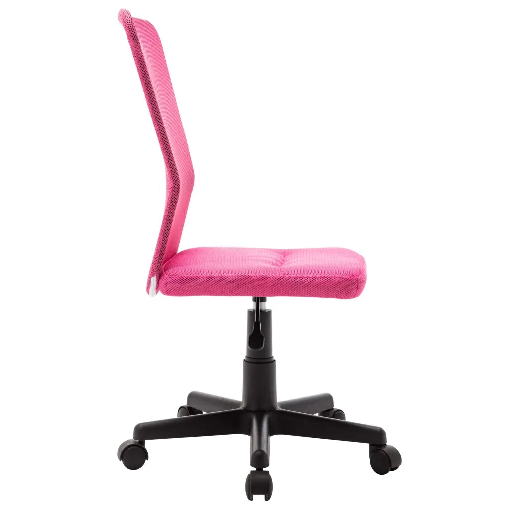 Sedia da Ufficio Rosa 44x52x100 cm in Tessuto a Rete cod mxl 23415