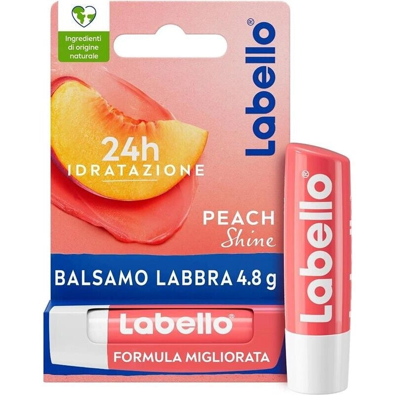 LABELLO BALSAMO LABBRA PESCA SHINE H 24 STICK 4,8 GR CON BURRO DI KARITE'