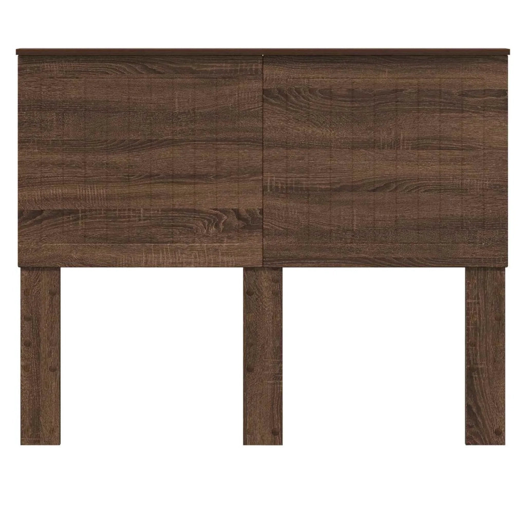 Testiera con testiera Rovere Marrone 120 cm Legno multistrato 887788