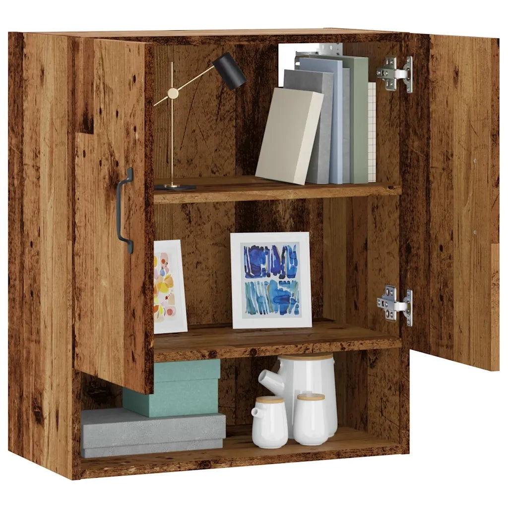 Armadietto a Muro Legno Antico 60x31x70 cm in Truciolato 857067