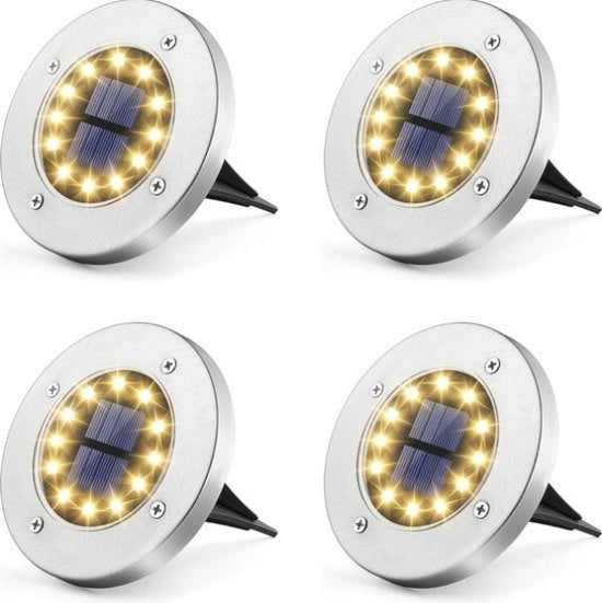Illuminazione Solare per Giardino Punti di Terra - Illuminazione Solare per Giardino Energia Solare - Illuminazione Solare per Giardino Punti di Accensione - Punti di Terra per Esterni