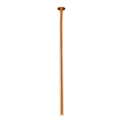 Faretto incasso rame lucido 130cm G9 ALHA 9126 Dohar