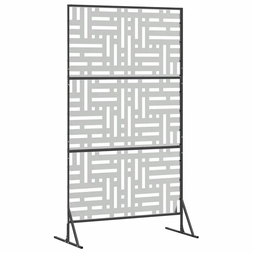 Schermo per Privacy Grigio 100 x 50 x 180 cm Acciaio CFW8306062