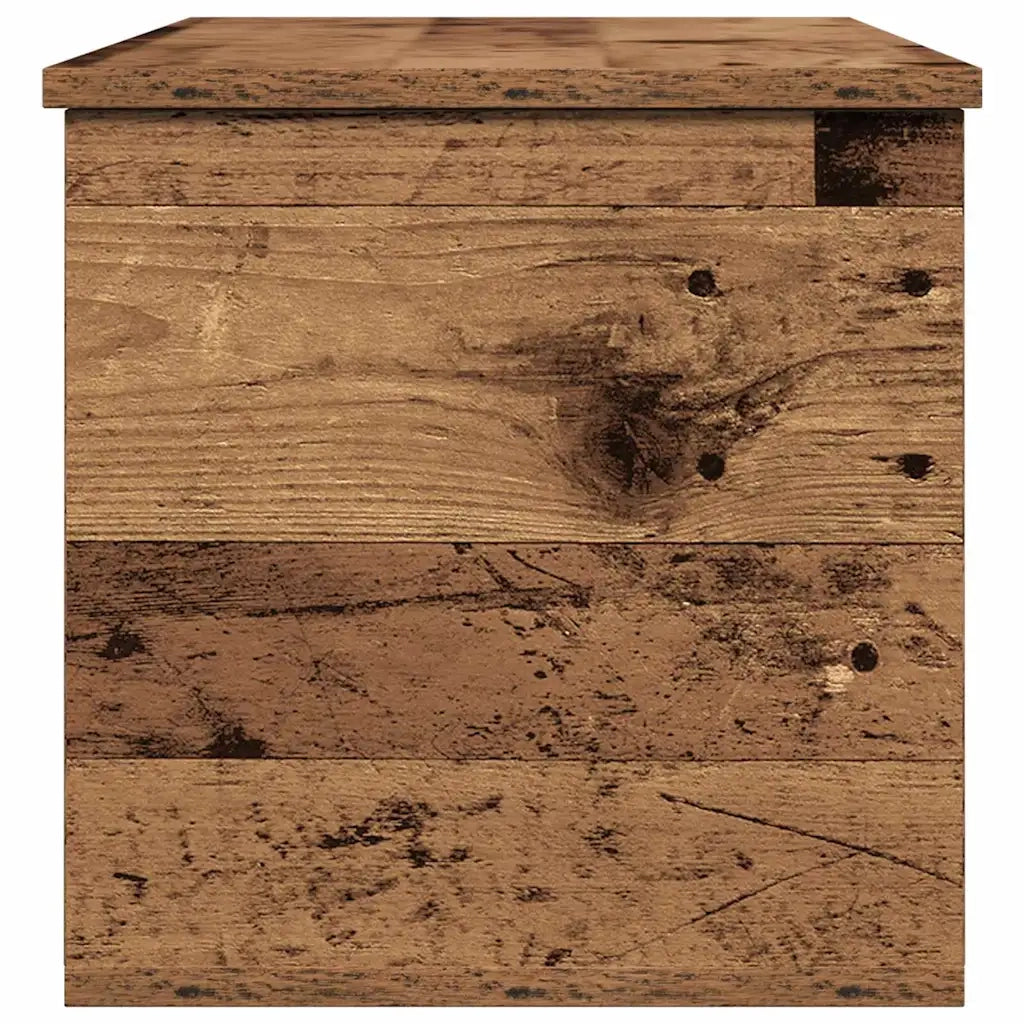 Scatola di Stoccaggio Legno vecchio 90 x 35 x 35 cm 868711