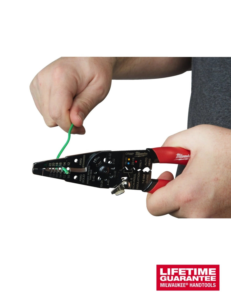 Pinza spelafili/crimpatrice multimateriale Milwaukee