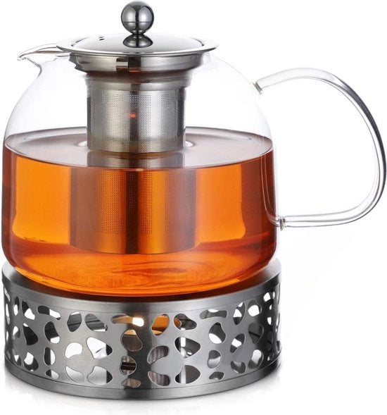 Termotassa ceramica / stufa per teiera \ stufa per teiera - termotassa, termocappa \ Ciotola per teiera, riscaldamento e conservazione del caffè, del tè o del latte.