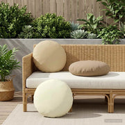 Federa 6 pcs HEERLEN Beige Ø 50 cm Poliestere 922666