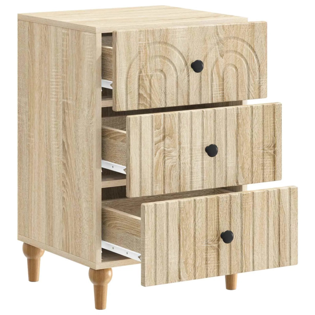 Armadio da Notte con cassetto Rovere Sonoma 43x 41 x 66,5 cm 894097