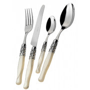 Casa Bugatti SECAM-C1550 Selene Set Posate, 24 Pezzi, Confezione Compatta