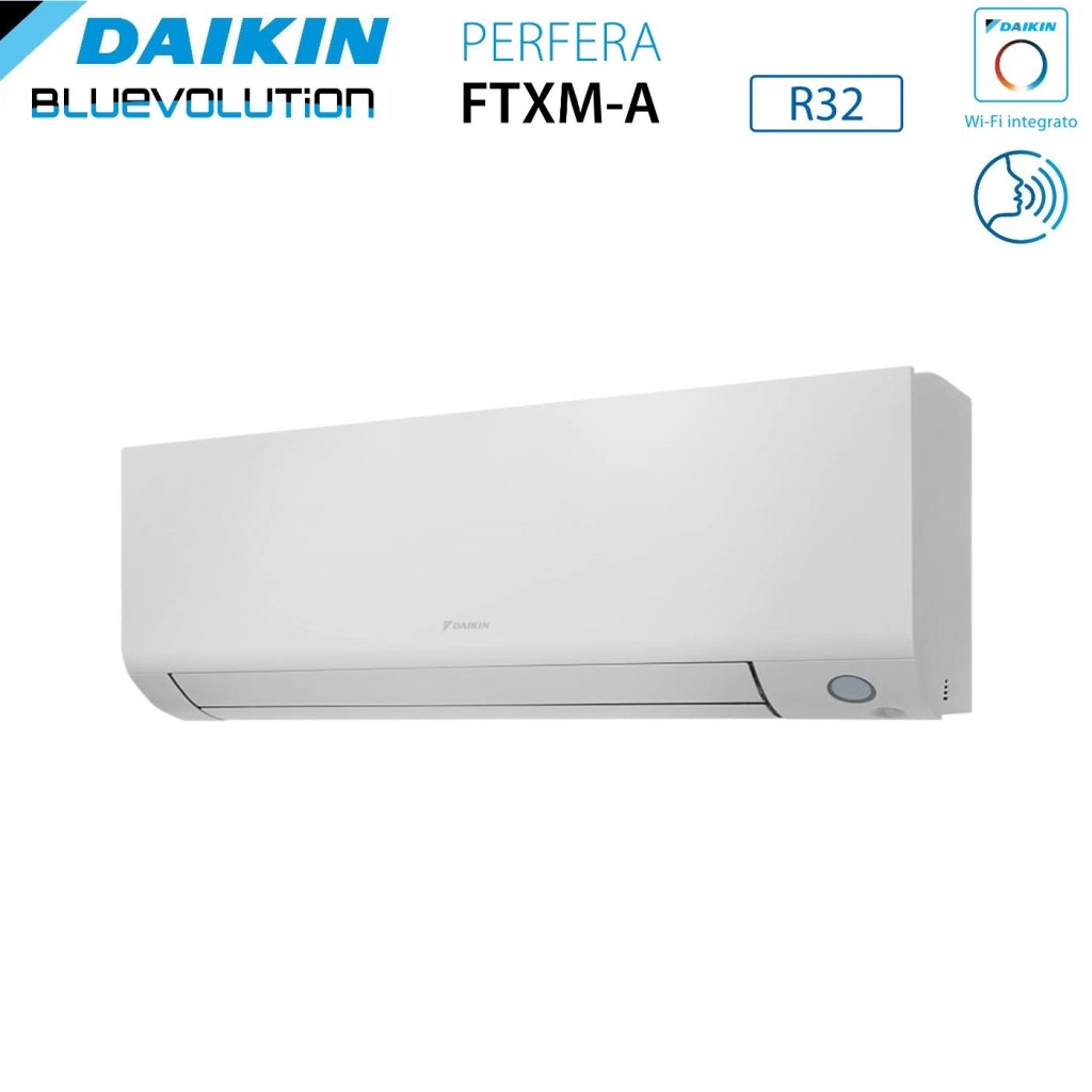 Condizionatore Trial Split Daikin Perfera All Seasons 9+9+12 con 3MXM52A R-32 Wi-Fi Integrato - Garanzia Italiana