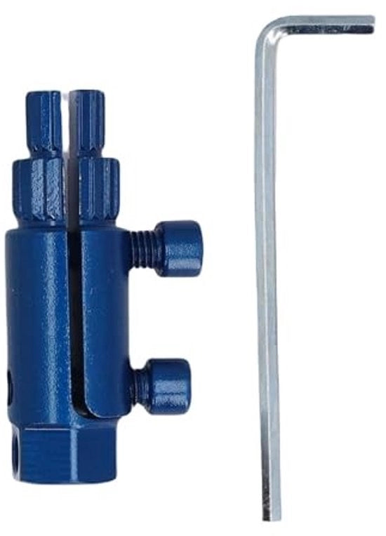 Strumento per rimuovere viti rotte - Flessibile - Estrattore di fili - Costruito in acciaio di alta resistenza al carbonio - Progettato per un uso facile e compatto - Design di presa sicura
